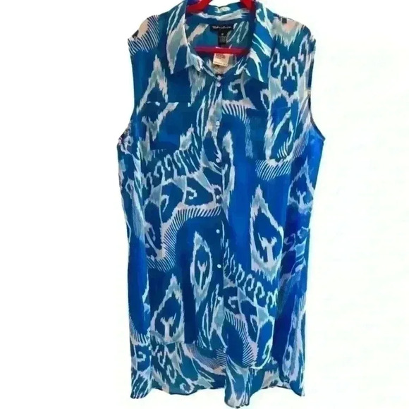 Club Z Collection Cover Up,Size 2X - Picture 1 of 4